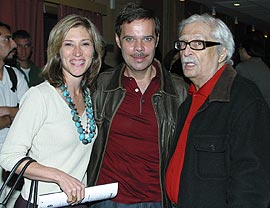 Beth Goulart, Diogo Vilella e Sérgio Britto