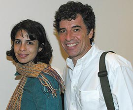 Paulo Betti  e Maria Ribeiro