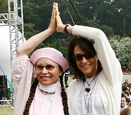 Regina  Shakti e Marcia De Lucca