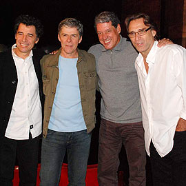 Paulo Betti, José Mayer, Antônio Grassi e Herson Capri