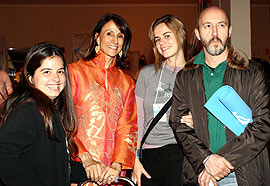 Fernanda Aun, Márcia de Luca, Paloma Roviralda e Joca Denavente