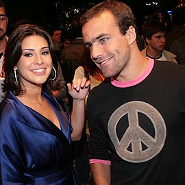 Fernanda Paes Leme e Roger Flores