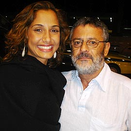 Camila Pitanga e Marcos Paulo