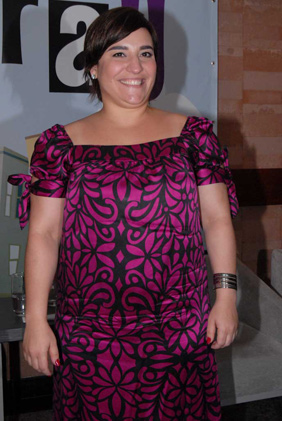 Simone Gutierrez, protagonista de Hairspray, participou da coletiva de imprensa para anunciar a temporada paulista do espetáculo