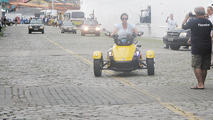 Emoções em Alto Mar 2010: Chegada no Navio