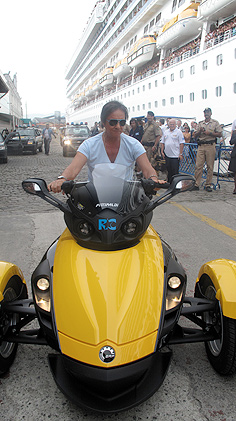 Emoções em Alto Mar 2010: Chegada no Navio