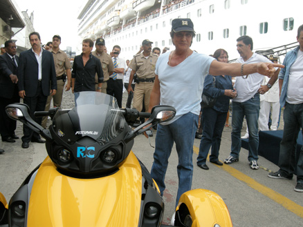 Emoções em Alto Mar 2010: Chegada no Navio