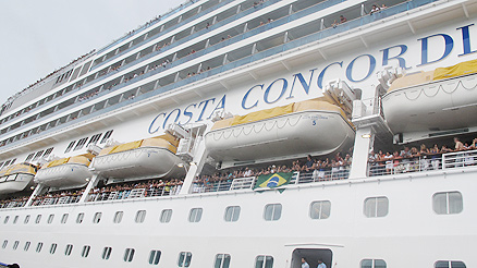 Emoções em Alto Mar 2010: Chegada no Navio