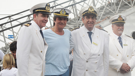 Emoções em Alto Mar 2010: Chegada no Navio