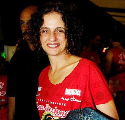 A atriz global Denise Fraga foi um dos destaques da festa