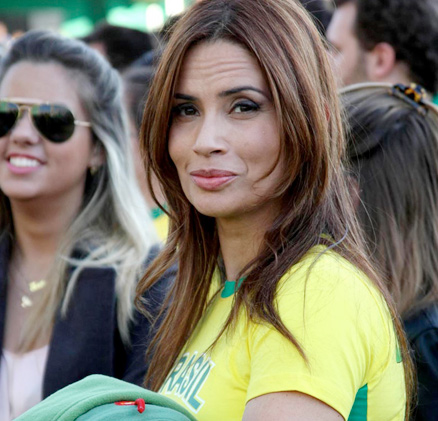 Isadora Ribeiro torceu bastante pela Seleção do Brasil