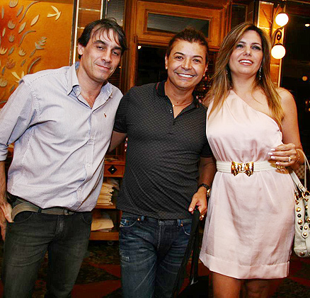 David Brazil recebe o casal Miryan Martin e Jorge Bulgarin