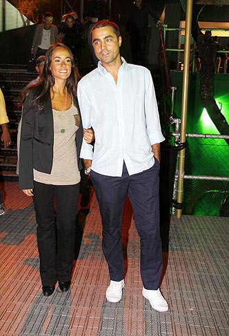 icardo Pereira e a mulher, Francisca Pinto