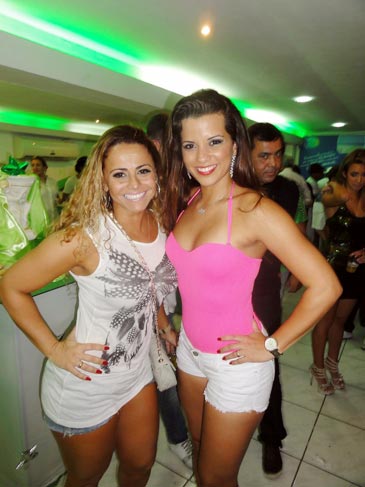 Viviane Araújo e Renata Santos