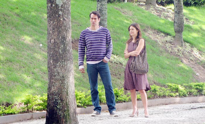 Os dois interpretam Gerson e Diana na trama de Silvio de Abreu