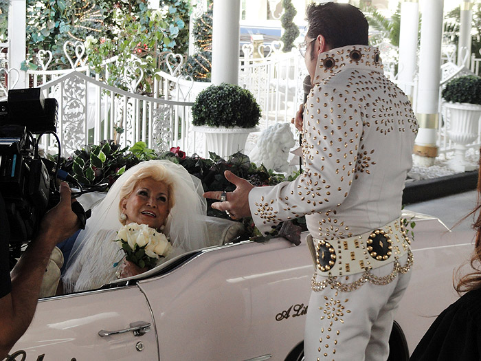 Hebe se casa com Roberto Carlos, em Las Vegas