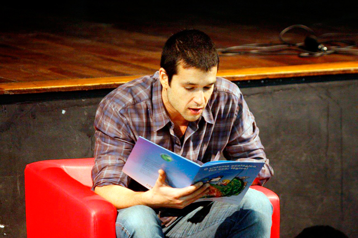 Sérgio Marone participou do projeto Lê pra Mim