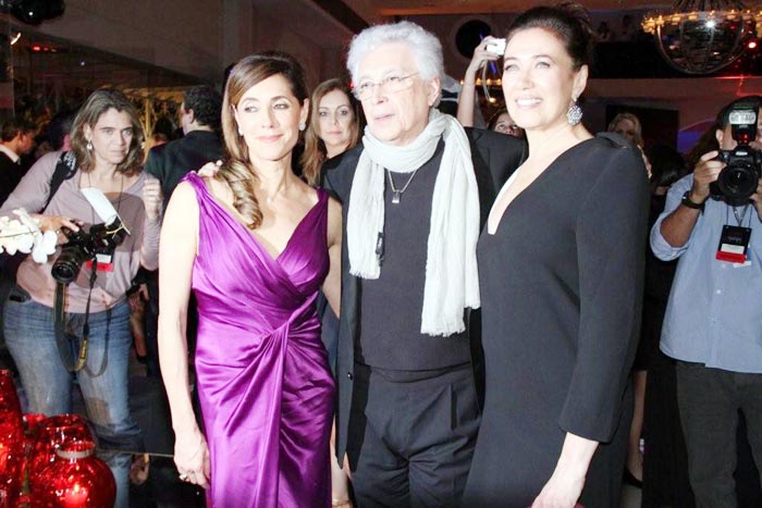 Christiane Torloni, Aguinaldo Silva e Lilia Cabral