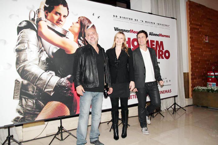 Claudio Torres, Maria Luísa Mendonça e Gabriel Braga Nunes