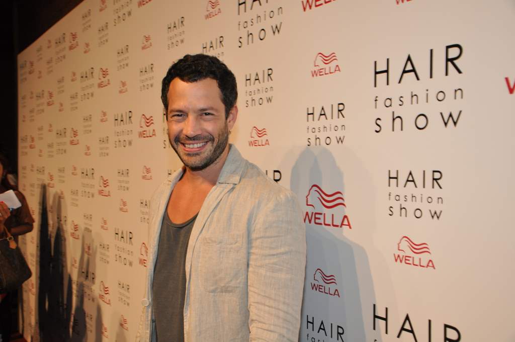 Malvino Salvador marcou presença no Hair Fashion Showii