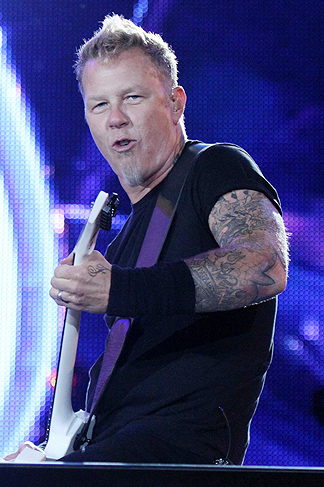 James Hetfield, vocalista do Metalica