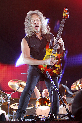 Kirk Hammett, guitarrista do Metalica