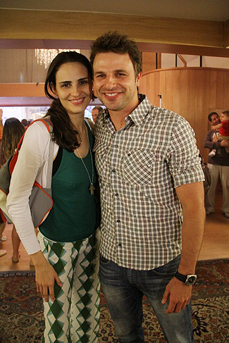 Fernanda Tavares e Cassio Reis.