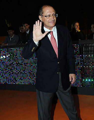 O governador Geraldo Alckmin compareceu ao Prêmio