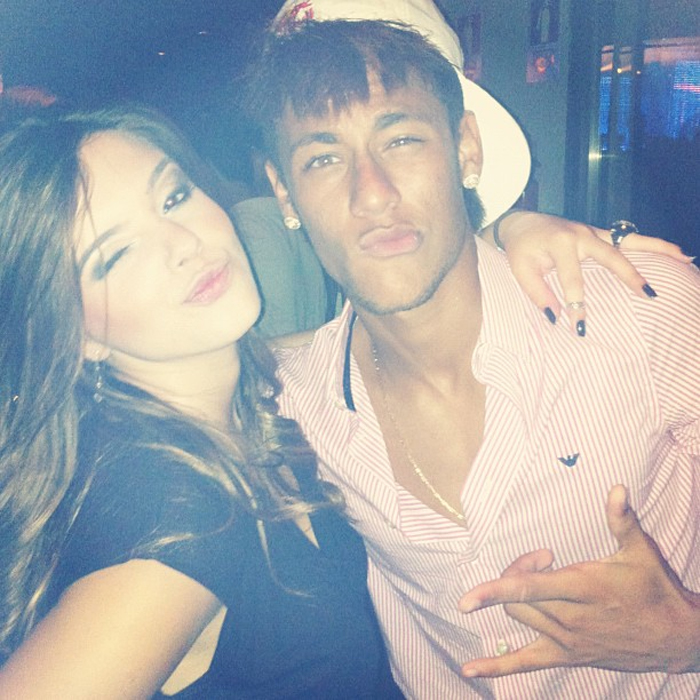 Giovanna Lancellotti foto na festa de Neymar