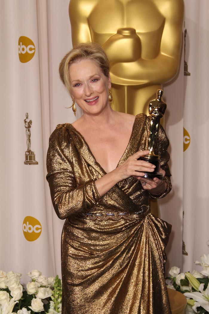 Meryl Streep - A Dama de Ferro - Melhor Atriz