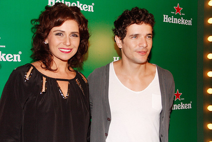 Giovanna Antonelli e Daniel de Oliveira na Oscar Party 2012