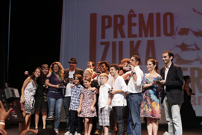 Pedro Neschling e Vitória Frate prestigiam premiação, no Rio