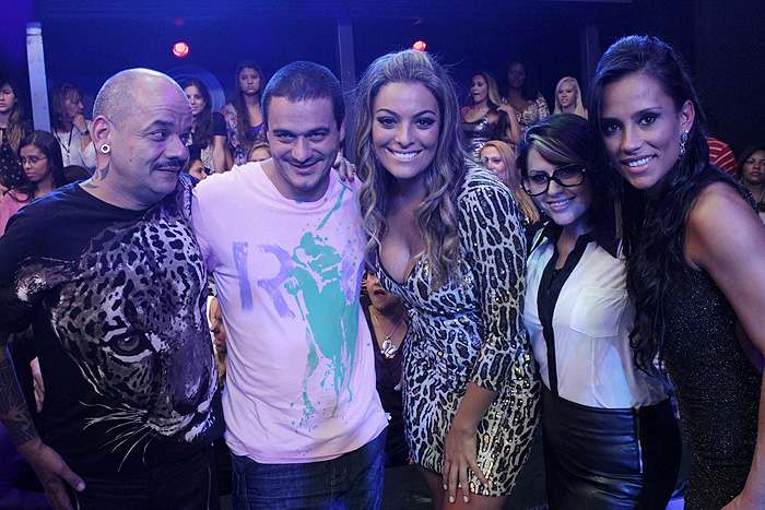 Final do Big Brother Brasil 12: João Carvalho, Rafael, Monique, Mayara e Kelly