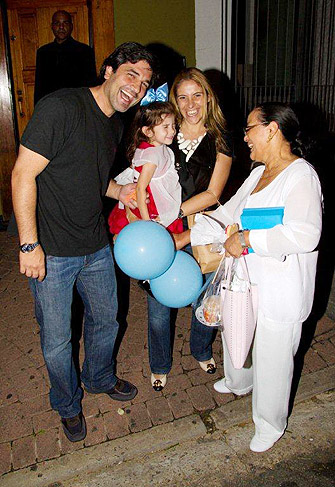 Edu Guedes, Daniela Zurita e a filha