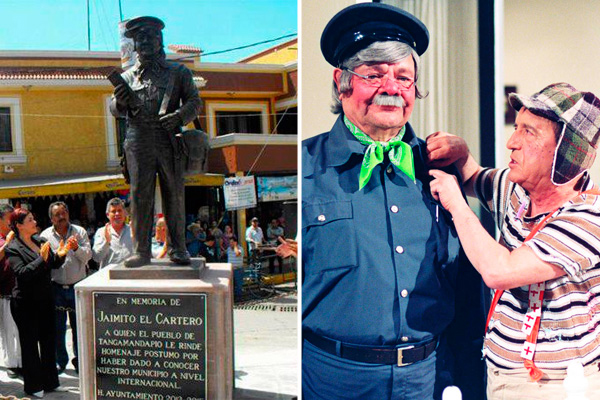Carteiro do seriado Chaves ganha estátua em cidade mexicana