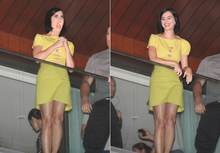 Katy Perry no lançamento do filme