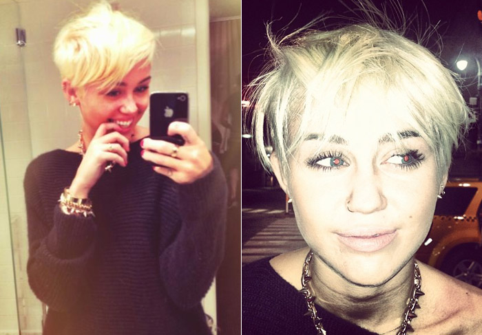 Miley Cyrus se revolta com a opinião de alguns fãs sobre seu novo look