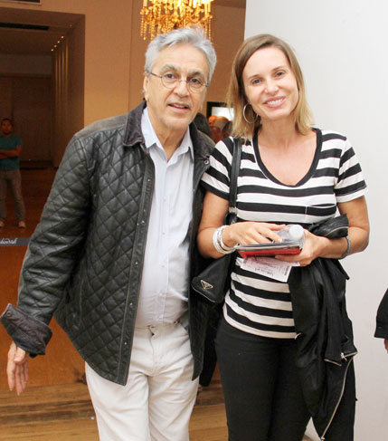 Caetano Veloso e Paula Burlamaqui