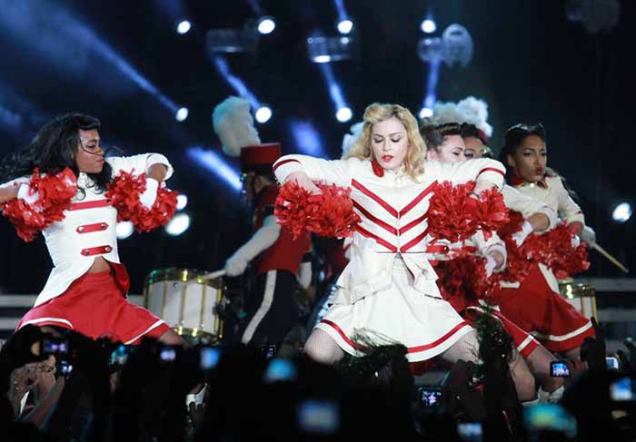 Show de Madonna no Rio surpreende fãs