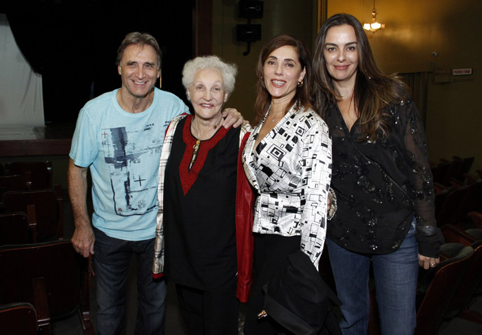 Hérson Capri, Monah Delacy, Christiane Torloni e Suzana Garcia