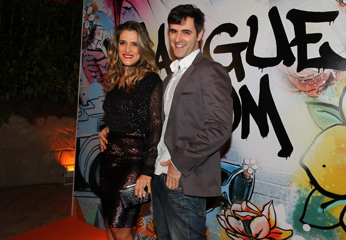Ingrid Guimarães e Rodrigo Lopez