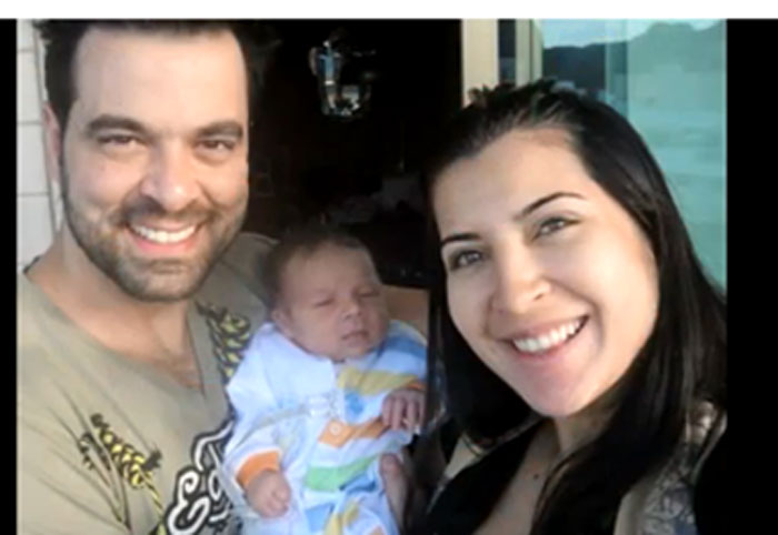 Priscila Pires compartilha vídeo em homenagem ao filho Gabriel