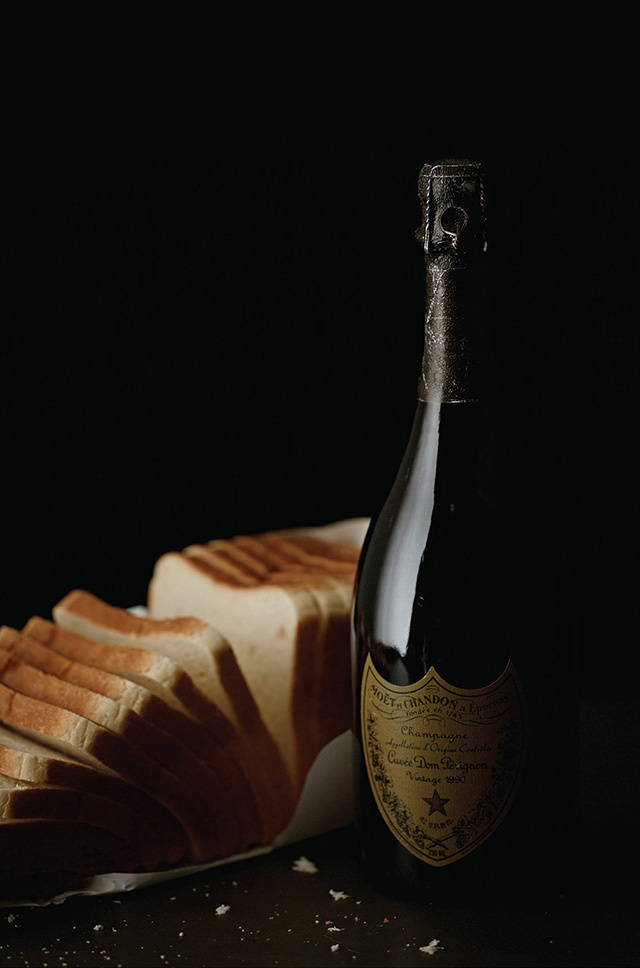 Axl Rose: Pão de forma branco e fresco e uma champanhe Dom Perignon.