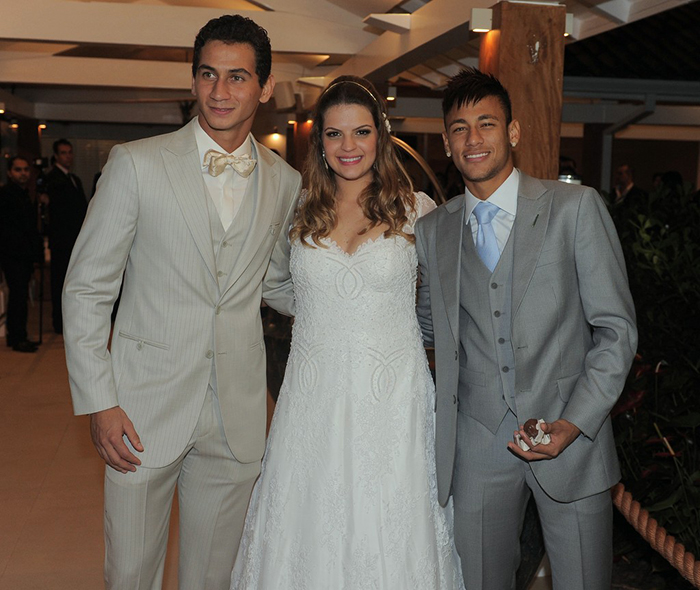Ganso se casa, com Neymar padrinho