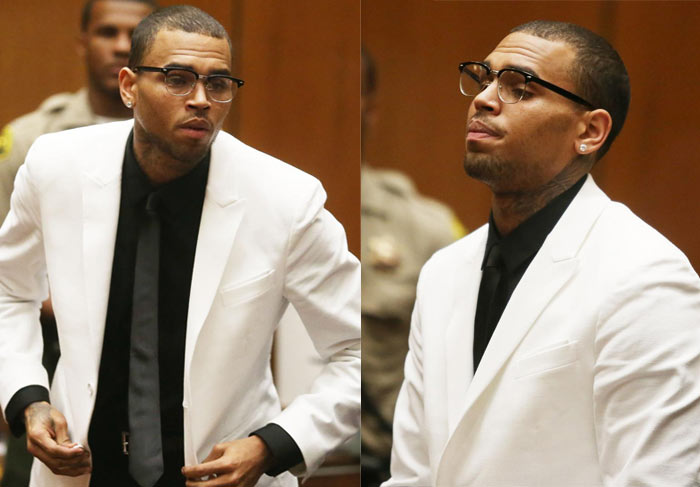 Esclarecimentos: Mãe acompanha Chris Brown em tribunal 