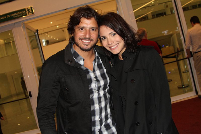  Juliana Knust com o marido Gustavo Machado