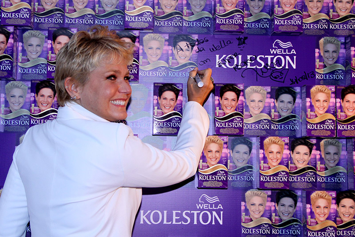 Xuxa tem seu rosto estampado em caixas de tintura para cabelo