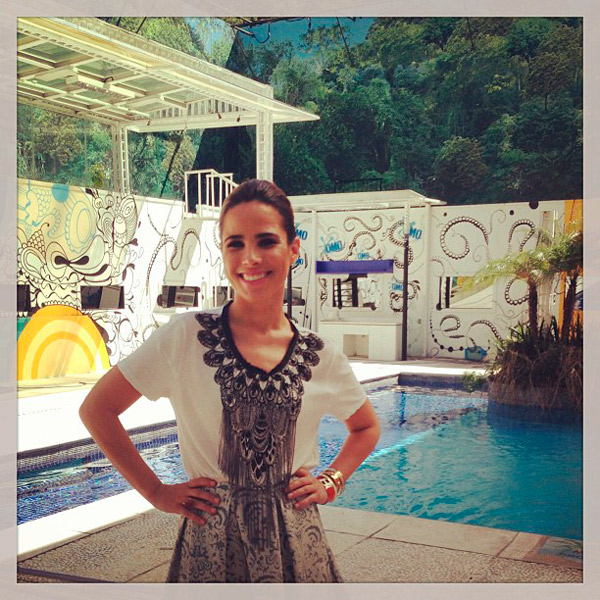 Wanessa aparece dentro da casa do Big Brother Brasil