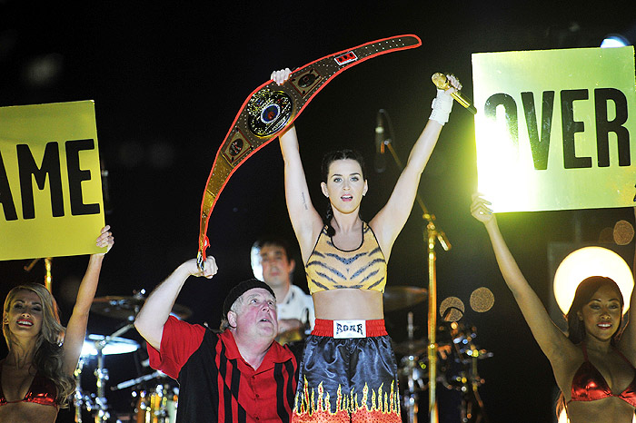 Katy Perry encerrou a premiação