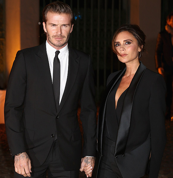  David Beckham exibe nova tatuagem durante evento, em Londres